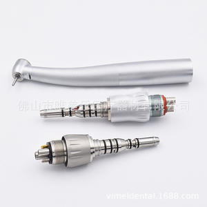 Dental 45-Degree <b>Fiber</b> <b>Optic</b> Handpiece with LED <b>Light</b> Quick-Connect 6-Pin Dental Drill 8000 <b>Fiber</b> <b>Optic</b> Handpiece - Product Image 6