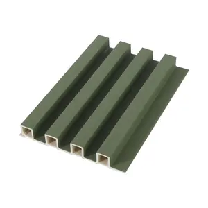 160 * 24vvwall面板用于房屋内部和外部竹纤维wpc墙板pvc