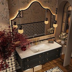 Waterproof and Environmentally Friendly Intelligent Lighting Storage <b>Mirror</b> Cabinet Multifunctional Bathroom Cabinet - Product Image 2