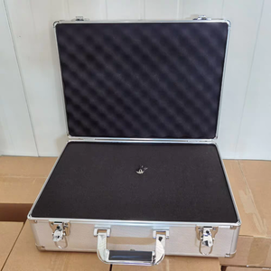 Boîte de rangement portable en aluminium, étui de protection verrouillable pour le transport en extérieur - Product Image 1