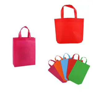 High Quality 40-100gsm Foldable PET Reusable Spunbond, Non woven Hotel Newspaper Print Bag Recycled Nonwoven Bags/
