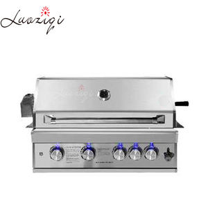 <span class=keywords><strong>Barbecue</strong></span> d'extérieur moderne en acier inoxydable à 4 brûleurs, 66000 BTU, allumage piézoélectrique, réglable, le plus vendu - Product Image 3