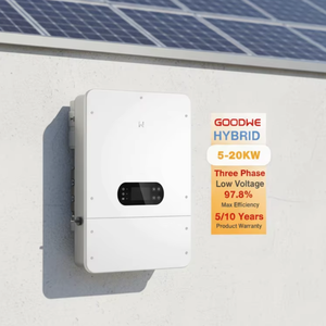 Inversor Solar Híbrido <span class=keywords><strong>Goodwe</strong></span> Serie ET LV de <span class=keywords><strong>5kw</strong></span>, 6kw, 8kw, 10kw, 12kw, 15kw, 20kw, Trifásico, Wifi, IP66 - Product Image 1