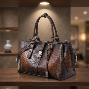 <b>Women</b> Casual Handbags Genuine Cow Calf Leather Clutch Zipper Waterproof BS INTERNATIONAL Cross-Body Strap Lightweight Large - Product Image 6