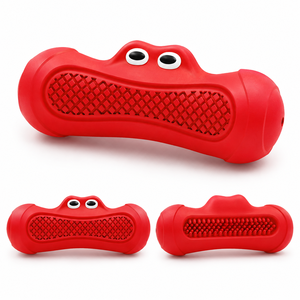Jouets à mâcher en caoutchouc imperméables et écologiques pour chiens, résistants, à mâcher, pour nettoyer les dents, en forme de monstre à bouche large, pour mâcheurs agressifs, vente en gros - Product Image 2
