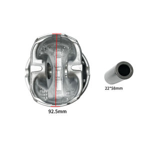Fábrica AJ133 Pistão do Motor com Anel 92.5mm para Land Rover Range Rover 5.0T V8 SC Gasolina 508PS LR0095854 + 025 + 050 - Product Image 4