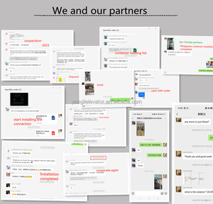 Petit ascenseur domestique à 3 étages sans engrenage en alliage d'aluminium, moteur d'ascenseur domestique 400 kg, 1 étage pour la maison, 220 V - Product Image 4