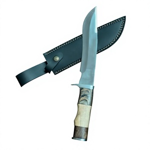 Nouveauté : Couteaux Bowie Drop Point en Acier Damas de Haute Qualité, Personnalisables pour le Camping et la Chasse (OEM) - Product Image 2