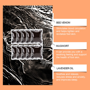 Aromathérapie Soins des pieds Perles de bain infusées à l'armoise Gingembre antibactérien Soins des pieds relaxants - Product Image 4