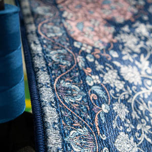 Alfombra de Oración Musulmana Cuadrada, Antibacteriana y Antideslizante, Hecha a Máquina, de Poliéster de Pelo Alto con Base de Goma Antideslizante, 75x115cm - Product Image 6