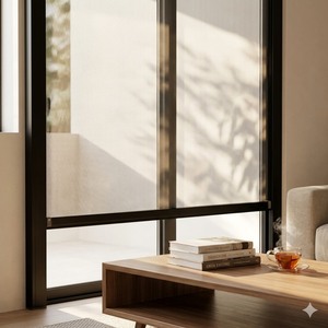 <span class=keywords><strong>Store</strong></span> vertical motorisé électrique imperméable et coupe-vent pour patio et fenêtre extérieure - Product Image 1
