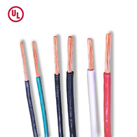 Cable JZD UL83 THHN/THWN-2/T90 de Cobre con Aislamiento de PVC y Revestimiento de Nailon, Cable de Alimentación Sólido Resistente al Calor y al Agua