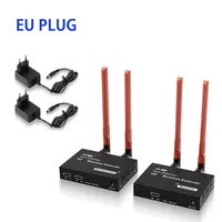 Extenseur KVM sans fil 58G compatible, 300m, 1080P, kit émetteur-récepteur USB, sortie IR en boucle, pour PC et TV