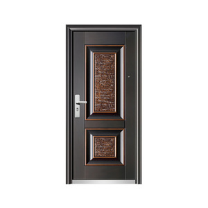 Porte en acier antivol Sofia, gris foncé, ouverture à battant, moulures durables, porte complète - Product Image 5
