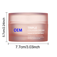 Crème à la niacinamide OEM/ODM 50 ml, hydratant élastifiant et raffermissant pour le soulagement des rides et les soins du visage des femmes