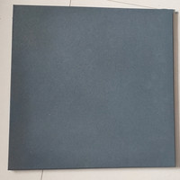 Tapis de sol en caoutchouc Huachi pour salle de sport extérieure, résistant à l'usure, monochrome, épaisseur 15-50 mm, garantie 1 an, utilisation intérieure/extérieure, antichoc