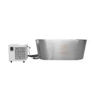 Baignoire de plongée froide en acier inoxydable pour la récupération du bain de glace Baignoire de glace extérieure pour les athlètes et le spa de bien-être