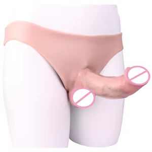 2026 Realistischer 6-Zoll-Silikon-Dildo mit hohlem Riemen für Männer Weiches Sexspielzeug mit Hosen für Frauen Lebensecht mit Premium-Funktionen - Product Image 5