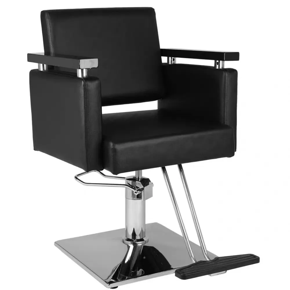 New thủy lực Lady Styling cắt tóc ghế màu đen độc đáo tóc Salon cắt tóc ghế cắt tóc ghế