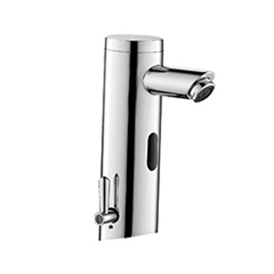 Robinet mitigeur de lavabo en laiton à commande automatique, monotrou, à poser sur comptoir, prix de gros - Product Image 1