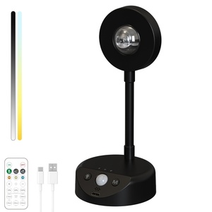 Smart <b>LED</b> Modern Indoor Wall Lamp for Bedroom Mini New Human Body <b>Sensor</b> Free Charging 2700K Soft Warm White Picture <b>Light</b> - Product Image 5