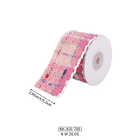 Rubans en gros-grain MSD pour chaise à roulettes, 100% polyester, rouleaux pour la décoration d'anniversaires, de mariages et de fêtes
