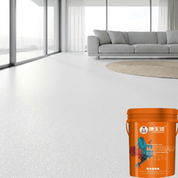 Recubrimiento Autonivelante para Pisos de Resina Epoxi de Grado Profesional, Arena de Color, Alta Adhesión, Pintura Líquida Impermeable para Pisos de Garaje