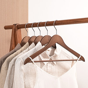 Wood <b>Hangers</b> Wooden Clothes <b>Hanger</b> For Clothing Store With <b>Non</b> <b>Slip</b> Design Rectangle Shape Carved Wood Material - Product Image 1