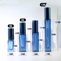 Flacon pulvérisateur de parfum carré en verre 3ml 5ml 10ml rechargeable, atomiseur à fine brume, mini contenant cosmétique pour parfum