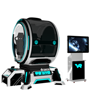 Avion de vol de réalité virtuelle de simulateur de vol d'avion d'hélicoptère commercial de 9D VR pour le matériel d'intérieur de <span class=keywords><strong>PC</strong></span> en métal de centres de jeux - Product Image 1