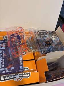 เซนต์เซย่าของแท้สำหรับหุ่นยนต์ EVA แบบประกอบได้ ขยับได้ ตัวต่อแบบบล็อก กล่องสุ่มลึกลับ ฟิกเกอร์อนิเมะ พลาสติก - Product Image 5