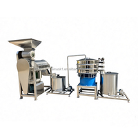 Industriële automatische fruit- en groentesapcentrifuge met 304 roestvrijstalen schroefpers voor voedselverwerkingsfabrieken