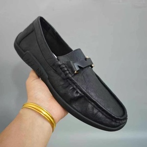 Mocasines ligeros y transpirables para hombre, zapatos de cuero sin cordones, zapatos de trabajo, diseño mixto, venta al por mayor - Product Image 2