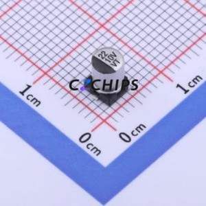 Condensateur électrolytique en aluminium SMD RVT1A220M0405 22UF 10V, D4xL5.4mm 20% 21mA-120Hz - Product Image 1