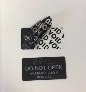 Etichette Adesive Anticontraffazione per Materiali Fragili con Scritta VOID Personalizzabile - Product Image 4