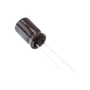 Condensateur traversant 15 µF 20 % 400 V radial TH UVC2G150MPD en aluminium – Distributeur agréé - Product Image 1