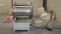 Horno de Vacío de Alta Resistencia a la Temperatura 1400C, Marca Programtherm, Horno de Tratamiento Térmico, Construcción de Acero Inoxidable, Control Remoto