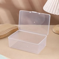 GREENSIDE Ins No Print Style Pure White Flip Storage Box Carte Main Compte Matériel Anti-poussière Bureau Papeterie Classement