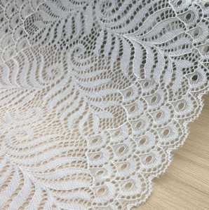 Renda Elastis 18cm Grosir untuk Aksesoris Pakaian Rajut Vintage DIY Berbagai Warna Kain Jala - Product Image 3