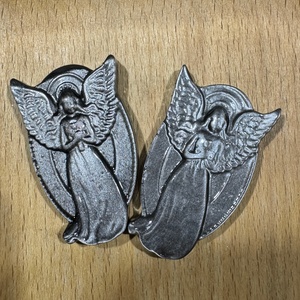Figura de Ángel Tallada a Mano en Obsidiana Dorada, Tallado en Relieve con Temática Animal, Arte Coleccionable - Product Image 5