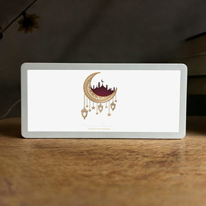 Décoration de maison musulmane, veilleuse 3D en acrylique, motifs de mosquée islamique sur mesure, cadeau de l'Aïd al-Fitr, <span class=keywords><strong>calligraphie</strong></span> arabe créative - Product Image 6