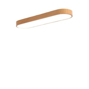 โคมไฟเพดานไม้เนื้อแข็ง LED 80 ซม. 36 วัตต์ ปรับความสว่างได้ สำหรับห้องนอน - Product Image 5