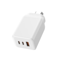 Chargeur Gan 65W Super Charge Rapide PD 65W Multi Ports Chargeur Gan 65W PD3.0 PPS pour Ordinateur Portable Type C Iphone Ipad Macbook