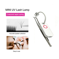 Lámpara UV LED Innovadora de Haz Estrecho de 395-400nm, Tipo Pinza, para Tecnología Móvil, Curado Rápido de Extensiones de Pestañas