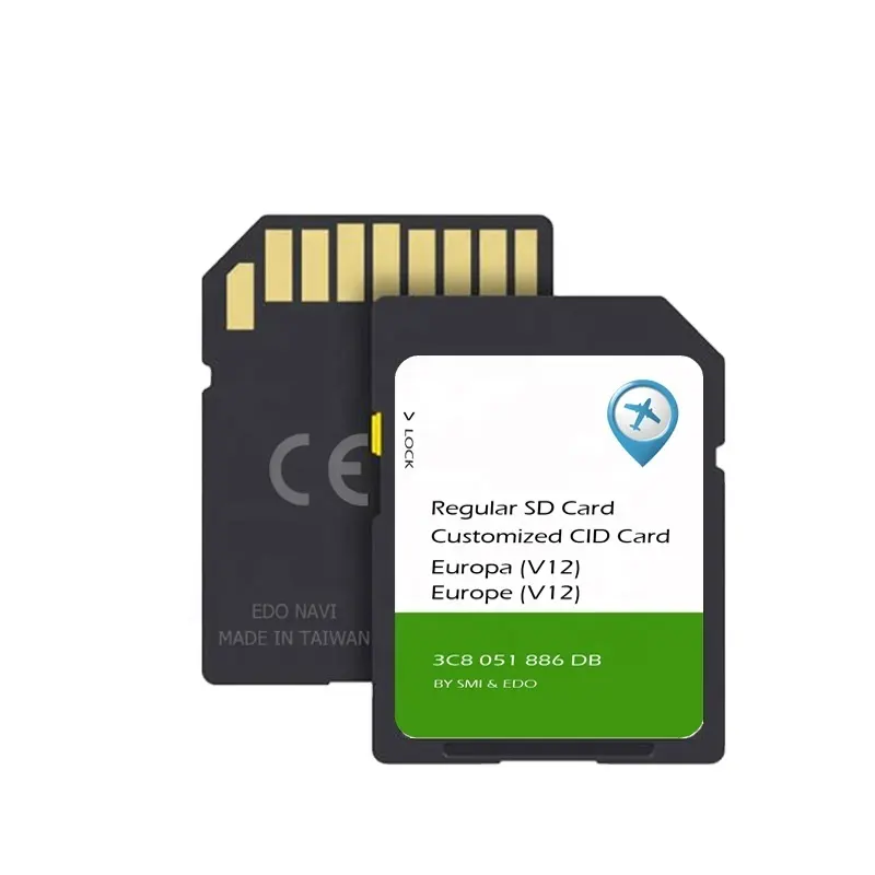 ナビゲーション用8GBCIDSDカードRNS310CIDSDカードNaviASV17 Europa West 2020/2021ブランクカードサポート変更可能なCID