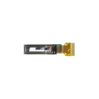 [Envío Rápido] Pantalla OLED Monocromática Estrecha de 0.69 Pulgadas 96x16, Interfaz I2C de 14 Pines, Módulo LCD PMOLED Monocromático SSD1306BZ