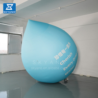 Ballon gonflable géant pour gouttelettes d'eau avec motif personnalisé