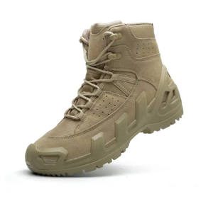 TSB08 Stock Wholesales Customized <b>Hiking</b> <b>Boots</b> Khaki Green Black Camouflage Customized Sued Cow Leather <b>Hiking</b> Shoes - Product Image 1