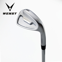 Nouveau design, logo personnalisé, club de golf droitier en acier au carbone 1020 plaqué, tige en graphite et acier usinée CNC, pour homme