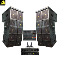 Équipement audio de scène professionnel, enceinte line array durable en métal à 2 voies, double 12 pouces, avec amplificateur SL-210 La12x